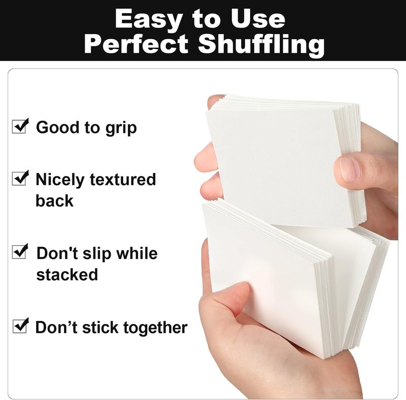 Fabmaker White Card Sleeve 200 Pack Compatible with Yu-gi-oh Card Sleeve Japanese Small Card Sleeves Photocard Sleeves 62x89mm, Back Textured Perfect Shuffling, Protect Your Japanese Sized Photocard Never Tear - Image 4